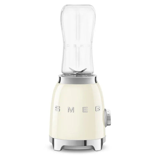 SMEG frullatore, Compatto 50's Style modello u2013 Panna LUCIDO PBF01CREU