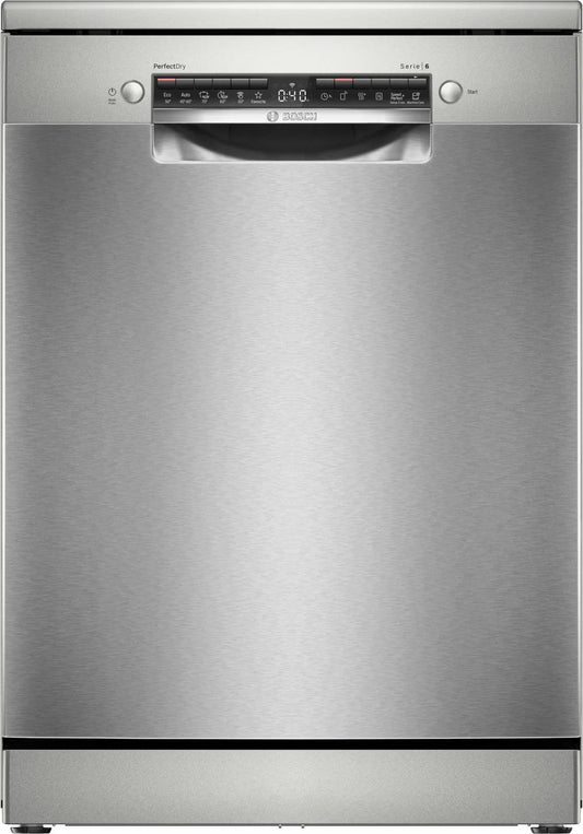 Bosch lavastoviglie, Serie 6 modello SMS6ZCI10E 60cm installazione libera Acciaio 14 Coperti