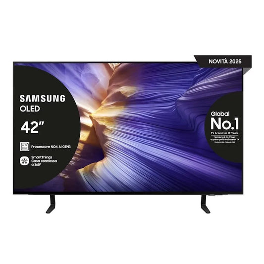 SAMSUNG modello Qe42s90faexzt, TV OLED 42' Graphite finitura nera