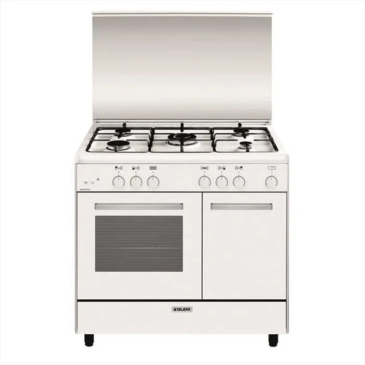 Glem Gas, Cucina a gas AR965GX Classe A, colore bianco