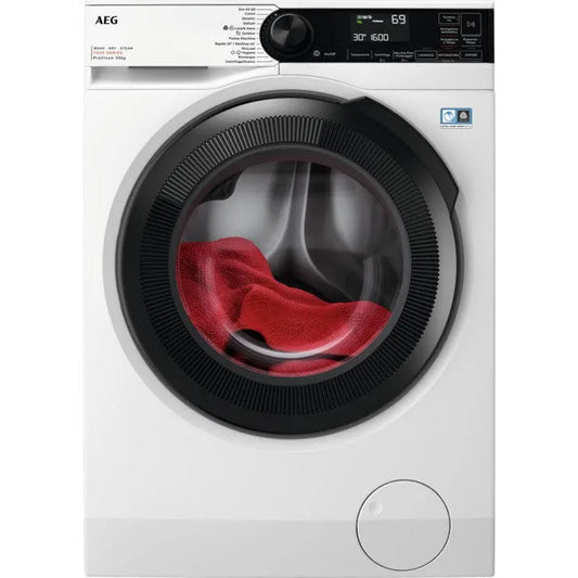 AEG lavasciuga, LWR7D966OB 9/6 kg installazione libera classe di efficienza energetica A a a carica frontale