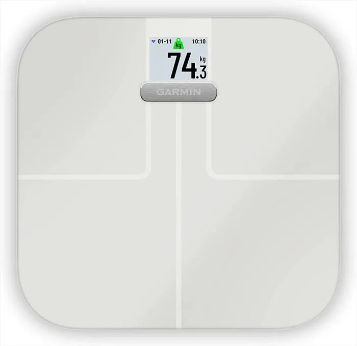 GARMIN bilancia pesapersone, INDEX S2, colore bianco