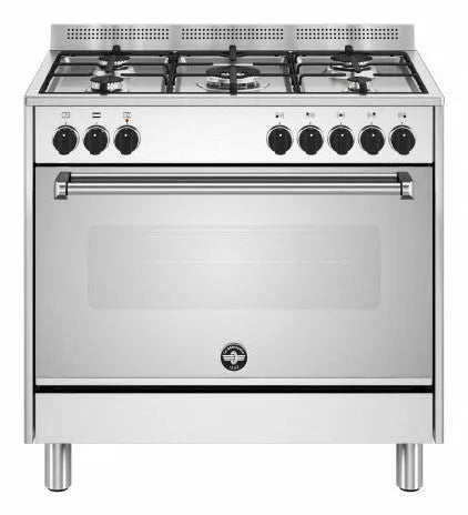forno elettrico AMN965EXV24, Cucina Americana 90cm 5 Fornelli Gas Inox modello , Bertazzoni La Germania
