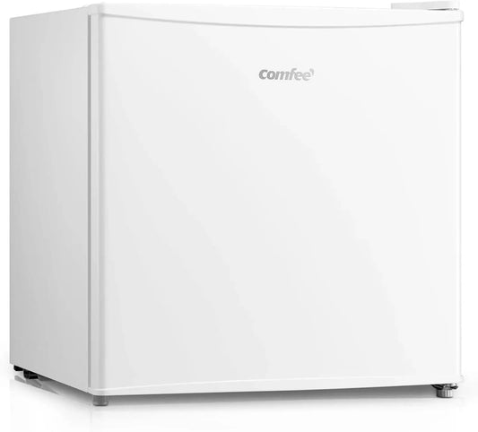 Comfee mini frigorifero, Frigobar RCD76WH2 finitura bianca 45 Litri classe di efficienza energetica E Altezza 49 cm