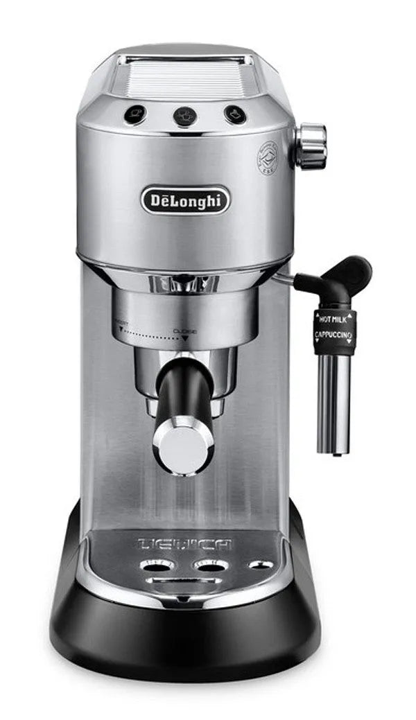 De'Longhi macchina da caffè espresso, modello EC685M Argento 15 bar Cialde e Macinato 1,1L