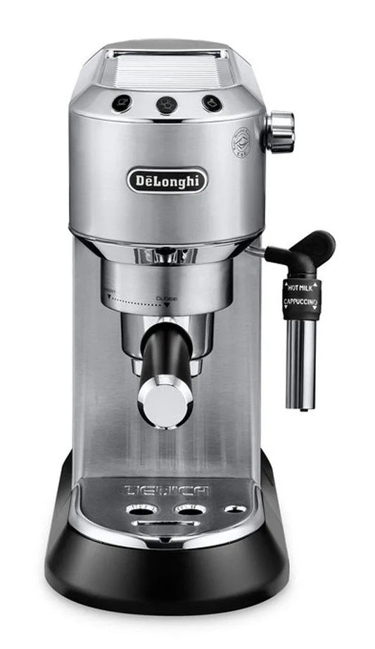 De'Longhi macchina da caffè espresso, modello EC685M Argento 15 bar Cialde e Macinato 1,1L