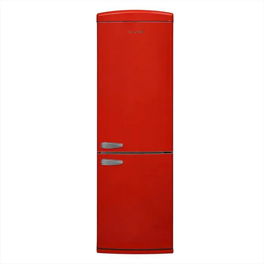 TECHLIFE frigorifero combinato, TFCB373R Classe E 331lt, colore rosso