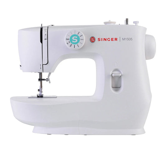 macchina da cucire, modello M1505 Elettrica Bianca 13 Funzioni Asola 4 Tempi, Singer