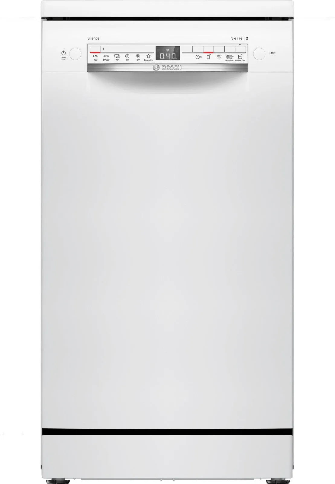 Bosch lavastoviglie, Serie 2 SPS2HKW58E 45 cm installazione libera finitura bianca