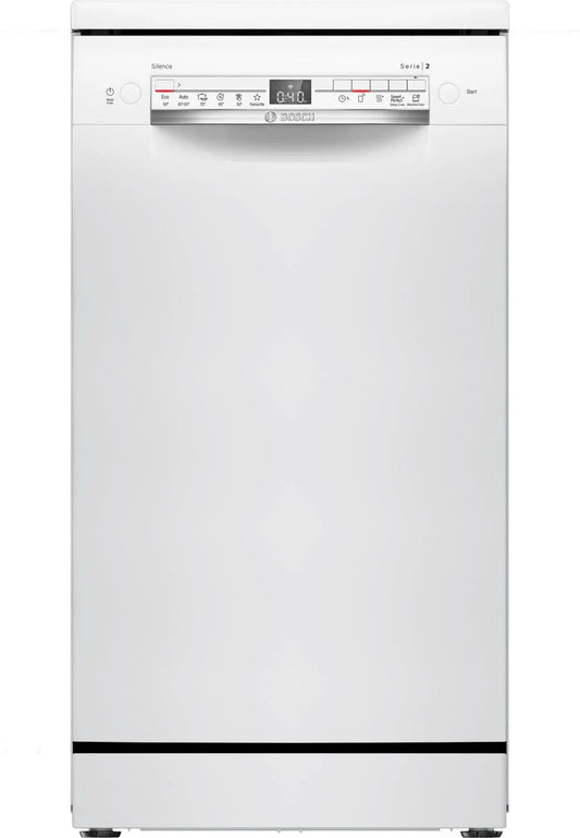 Bosch lavastoviglie, Serie 2 SPS2HKW58E 45 cm installazione libera finitura bianca