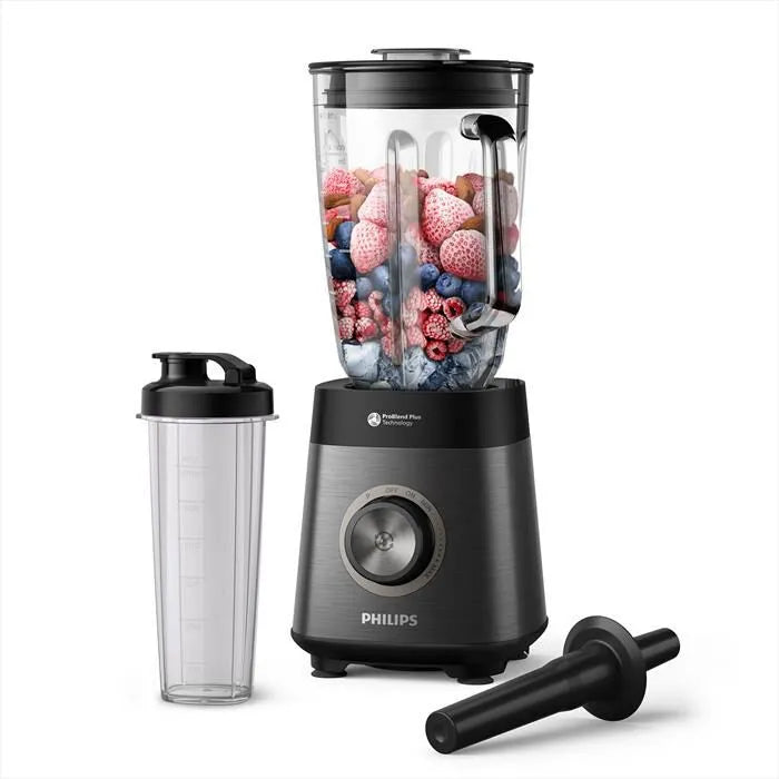 PHILIPS frullatore, SERIE 5000 HR3041/00-finitura nera/Metallo