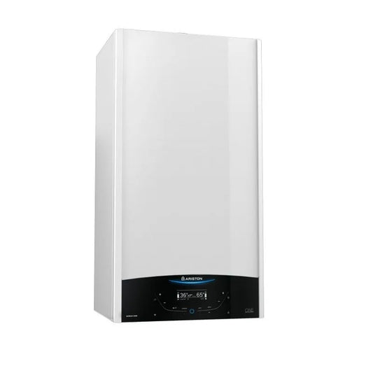 Ariston caldaia 3301018, Genus One 24 KW - Murale a Condensazione Bianca Metano o GPL classe di efficienza energetica A
