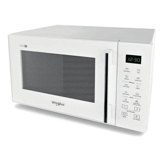 Whirlpool forno a microonde, MWP 253 W dotato di grill, 25 L, 900 W, finitura bianca, Controllo Touch