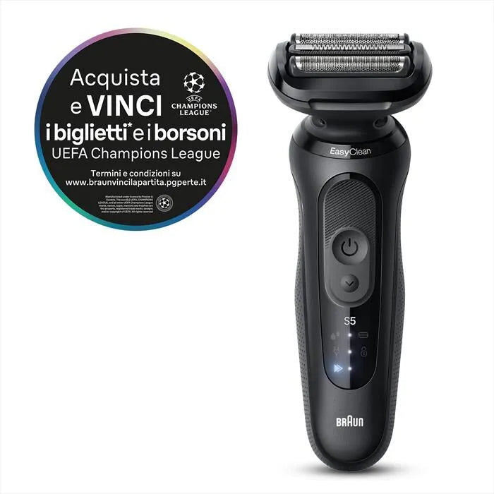 Braun, Rasoio SERIES 5 52, N7200CC, colore nero