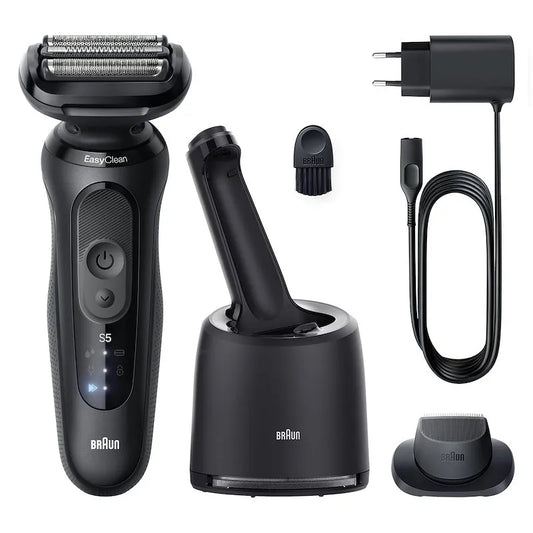 BRAUN rasoio elettrico, Series 5 52-N7200CC finitura nera