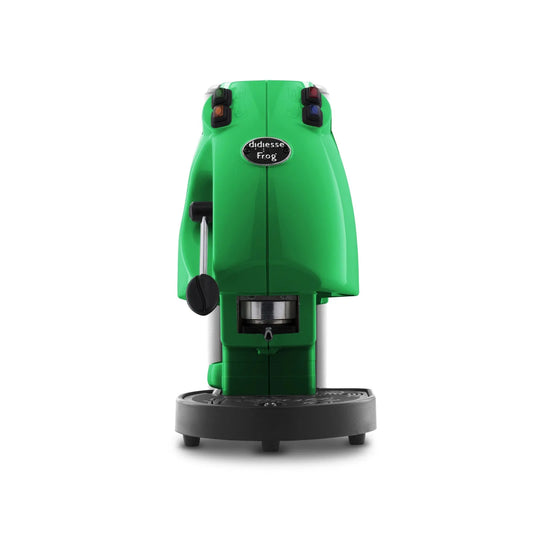 Revolution Macchina Caffè a Cialde ESE finitura nera Verde Didiesse Frog