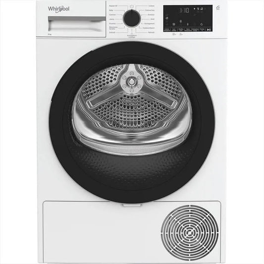 Whirlpool asciugatrice, C WD 83M WBS IT 8Kg Classe D, colore bianco