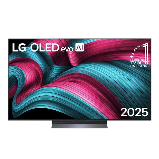 LG modello Oled55c55la, Smart TV Oled 55' Charcoal finitura nera